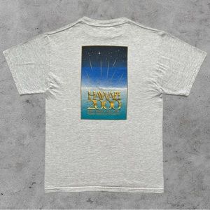 Vintage 2000 Hawaii Millennium Graphic T-Shirt